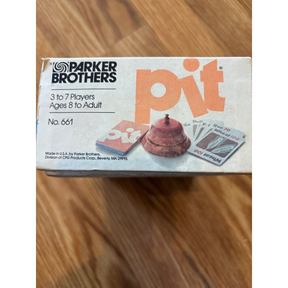 Parker Brothers Pit Card Trading Game No. 661 Ages 12+, 1+ Players Vtg Complete - Picture 5 of 9